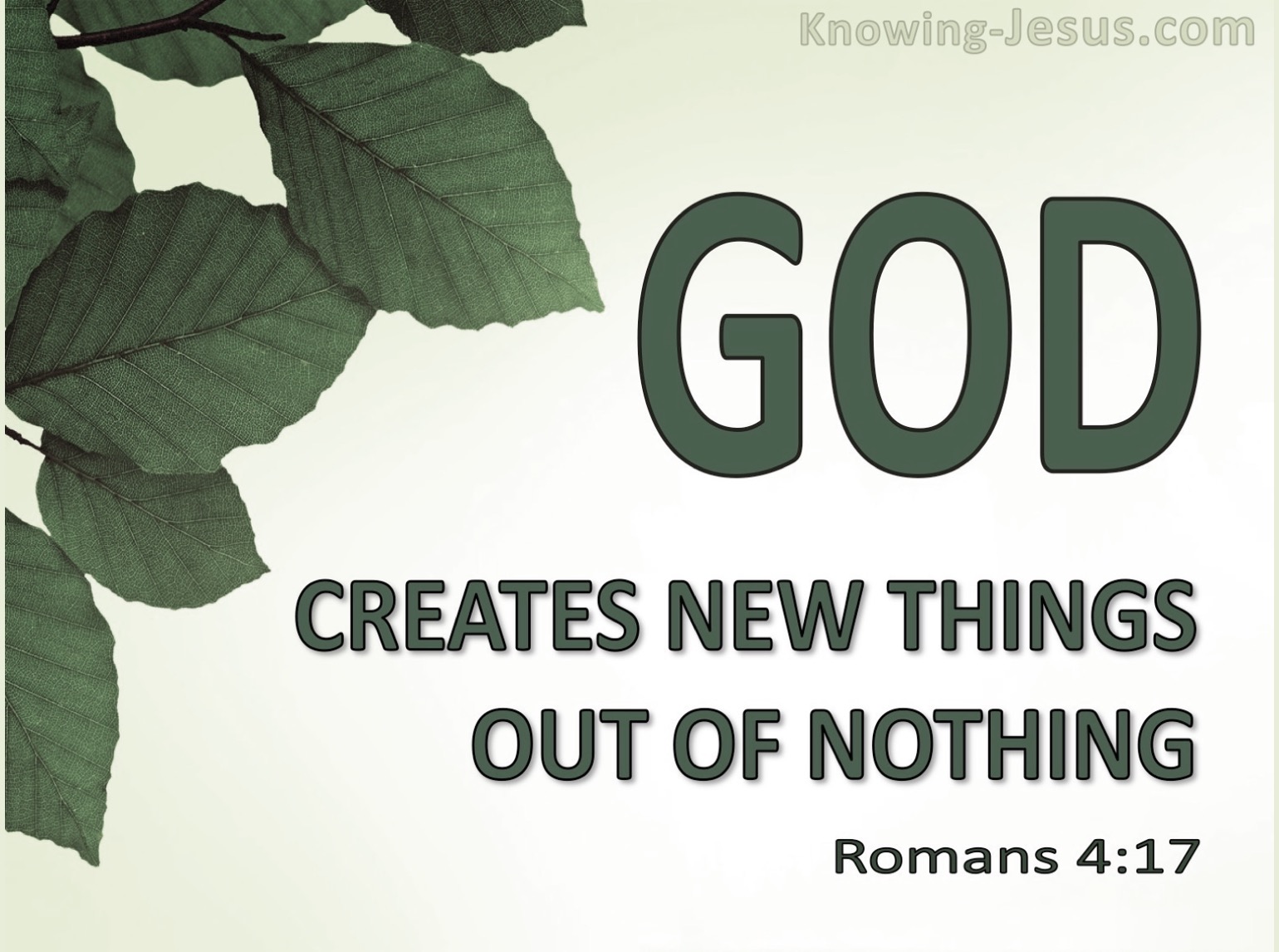 Romans 4 17 Meaning